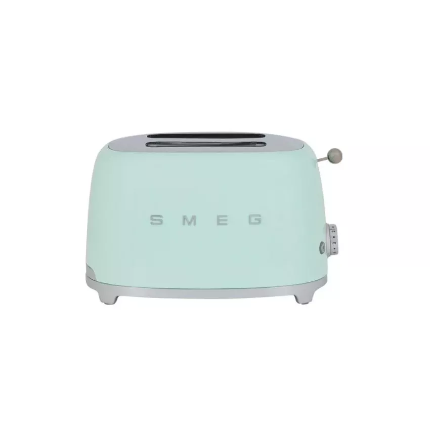 SMEG TSF01PGUK|50's 2片式多士爐|粉綠色|香港行貨|全機 2 年保養