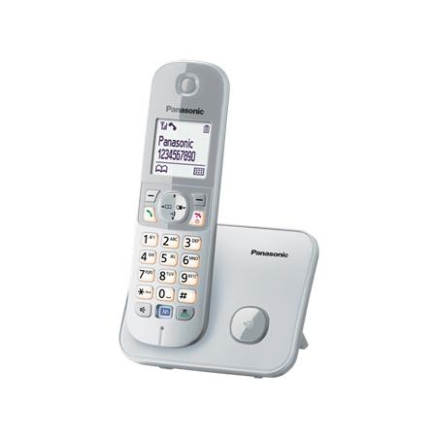 樂聲 Panasonic KX-TG6811HK DECT 數碼室內無線電話 銀色