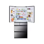 Panasonic 樂聲 NR-F654HX-X3 534 公升 ECONAVI 智慧節能六門雪櫃 (黑鋼鏡)