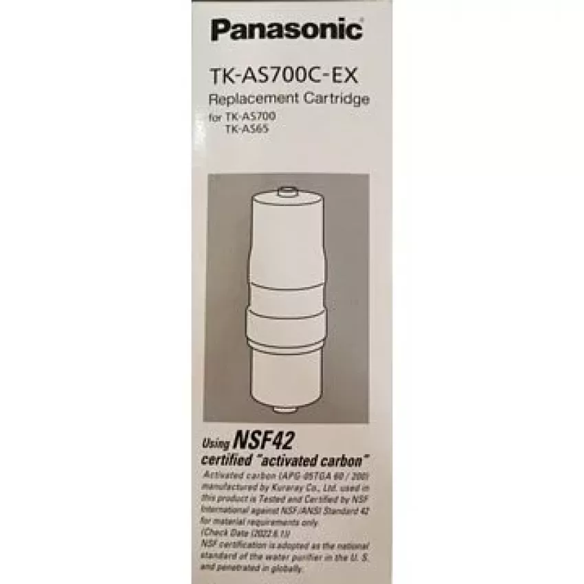 Panasonic 樂聲 TK-AS700C 更換用濾芯 日本製造 (適用於 TK-AS700 電解水機)