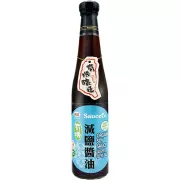 味榮 有機減鹽醬油 420ml *