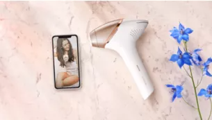 使用 Philips Lumea IPL 彩光脫毛器應用程式令療程更個人化