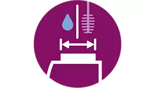 1.4 公升水箱和大 80% 的注水孔*