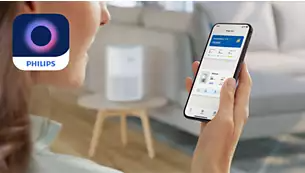 使用 Philips Air+ 應用程式控制空氣清新機