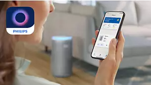 使用 Philips Air+ 應用程式控制空氣清新機