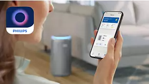 使用 Philips Air+ 應用程式控制空氣清新機